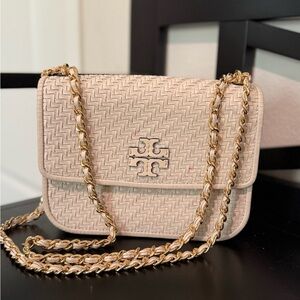 Tory Burch woven purse